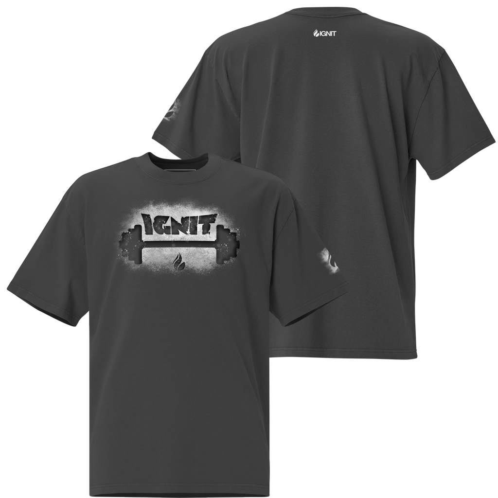 Camiseta oversize IGNITE CHALK unisex