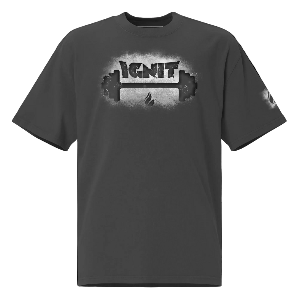 Camiseta oversize IGNITE CHALK unisex